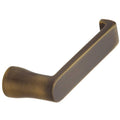 Satin Brass and Black Pair of Levers A210