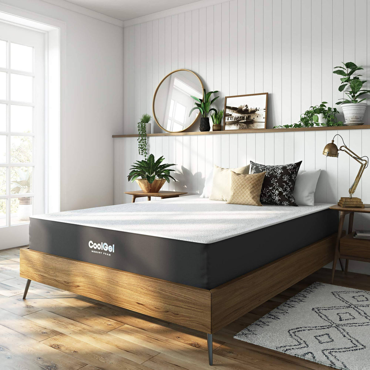 Full Ventilated Gel Memory Foam Mattress D609501
