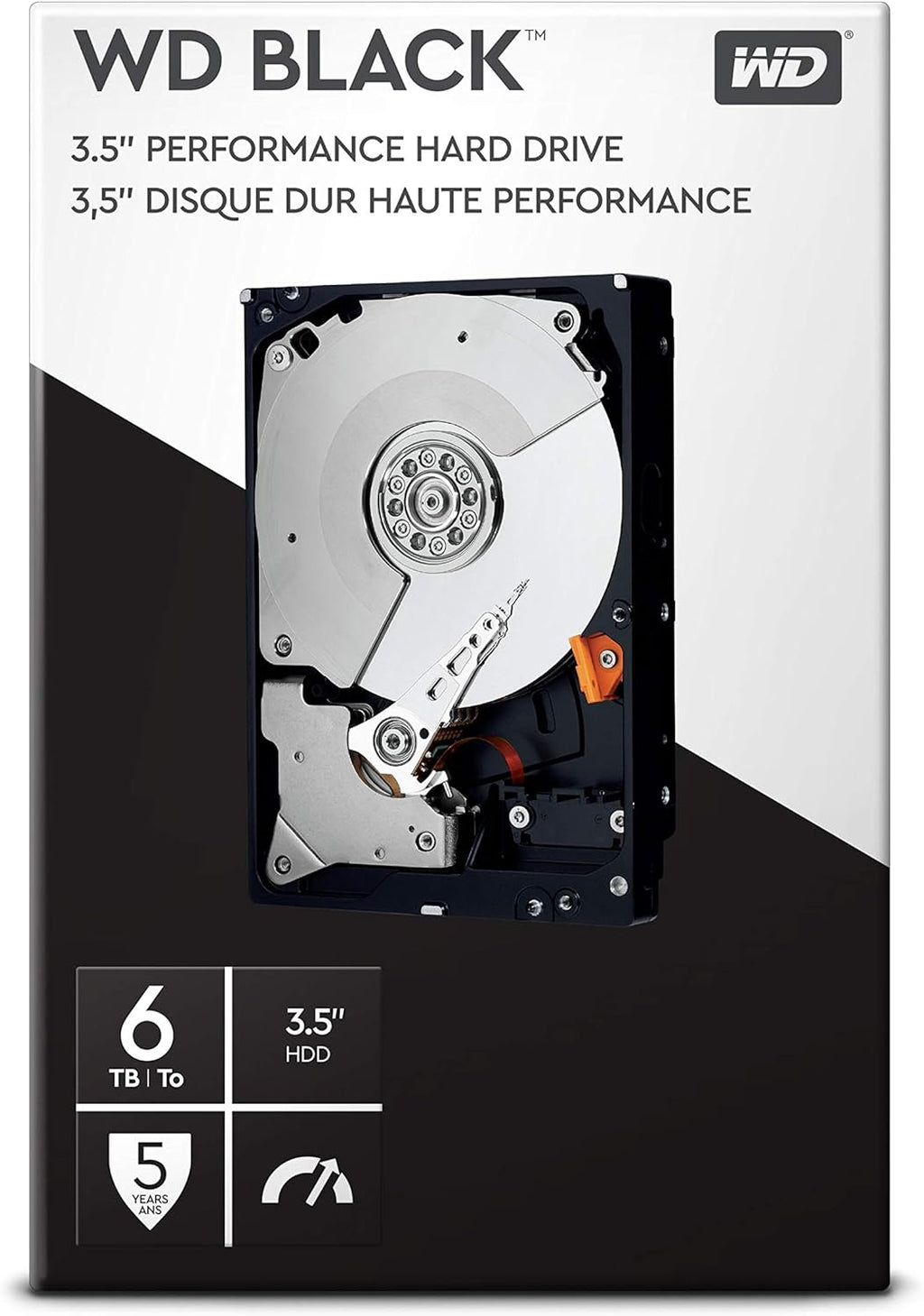 6TB 3.5 Internal Hard Drive H182748