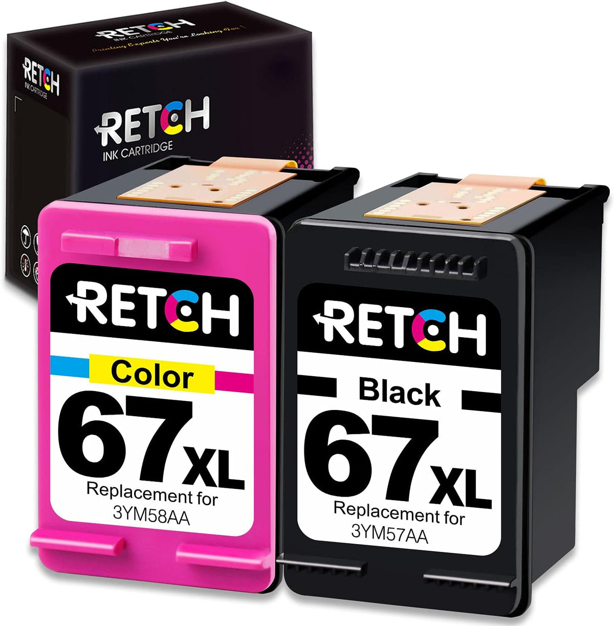 Black/Color Combo Pack Ink Cartridges, Pack of 2 E30527