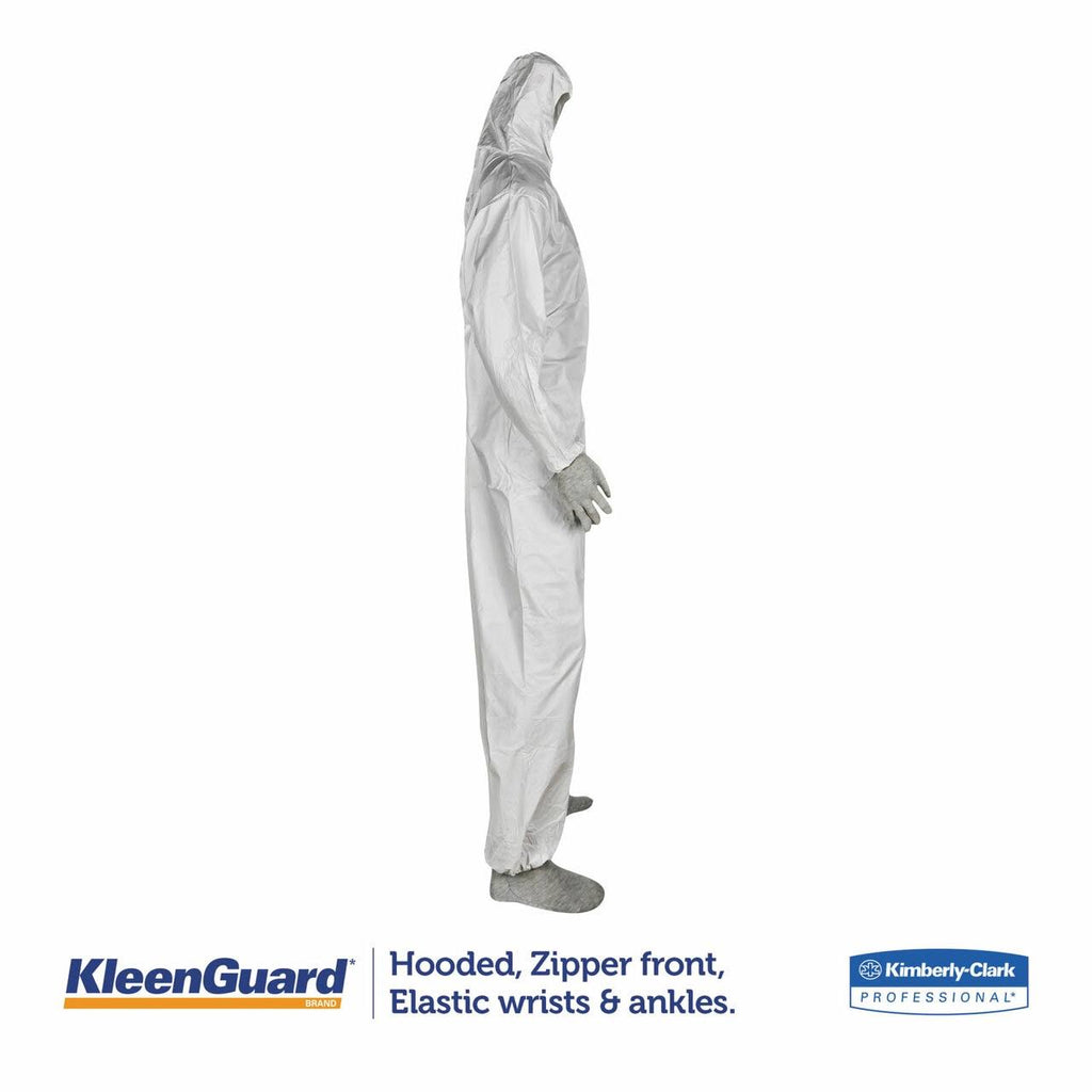 White 4X-Large Liquid and Particle Protection Apparels B366255