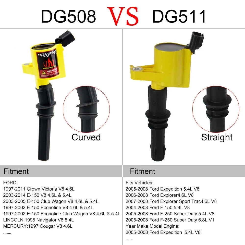 Ignition Coil Set of 8 U3121
