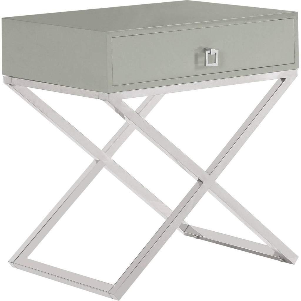 Grey Side Table Y7313