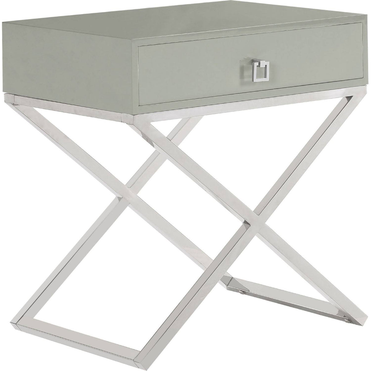 Grey Side Table Y7313