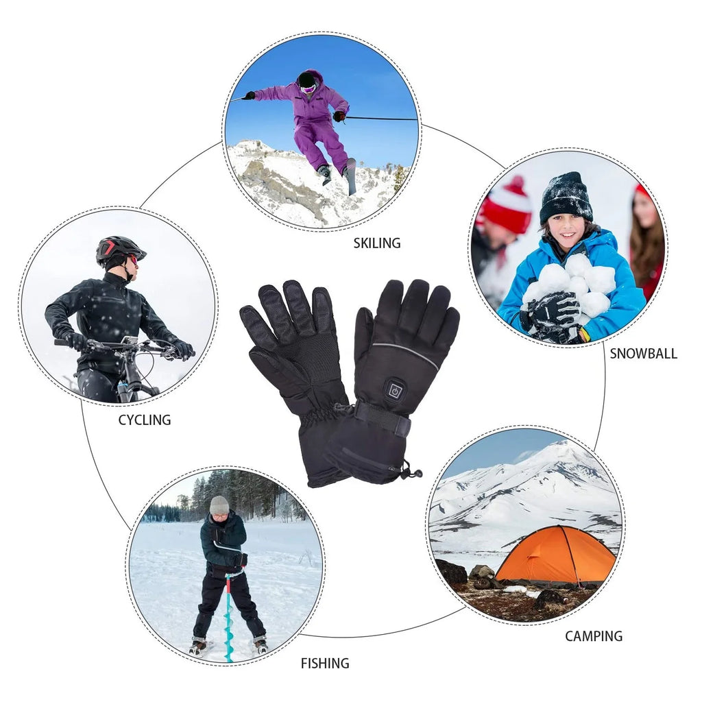 Rechargeable Battery Heated Winter Gloves G2947