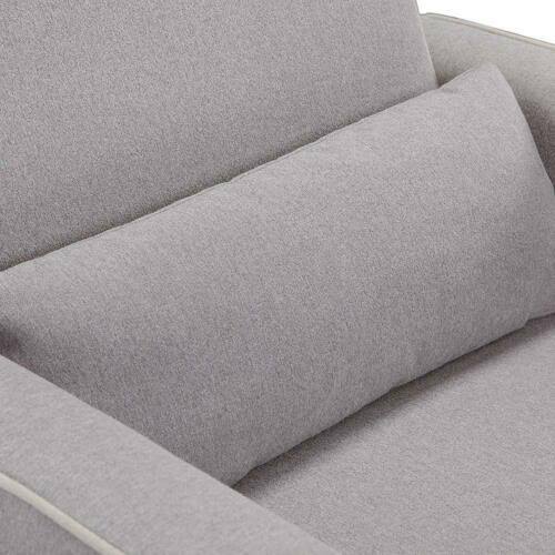 Grey Swivel Glider and Ottoman G175