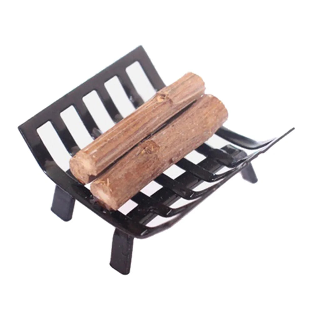 1/12 Metal Rack with Firewood Doll House Furniture Y311358