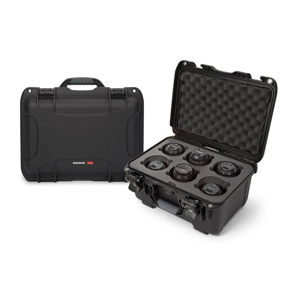 6-Lens Case with Foam Insert (Black) I36739