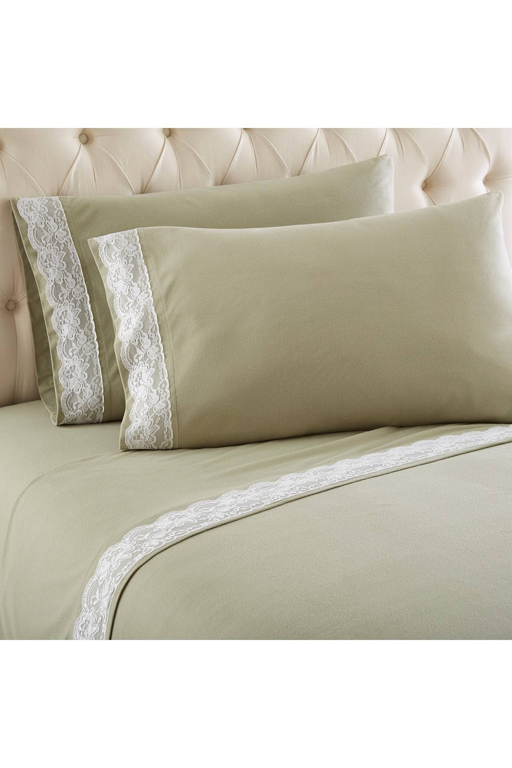 Meadow Cal-King Flannel Sheet Set B4793