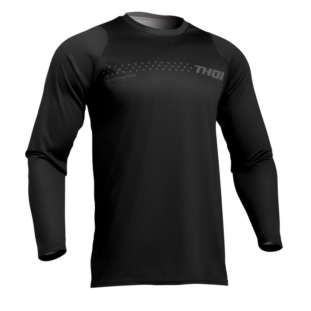 Youth Motocross Dirt Bike Jersey Black X192527