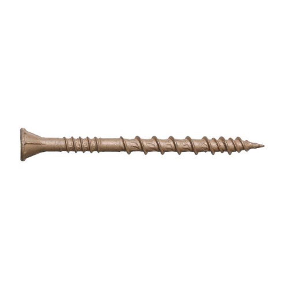 Tan Decking Screw 1000ct E63117