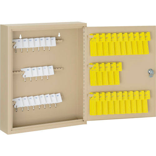 Key Cabinet, 110 Keys, Sand F6821