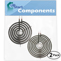 2-Pack 8 inch 6 Turns & 6 inch 5 Turns Surface Burner Elements U59221