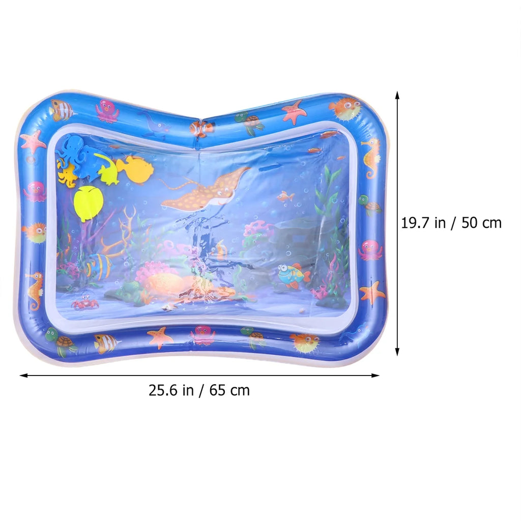 Inflatable Crawling Cushion Water Play Mat (Blue) V305