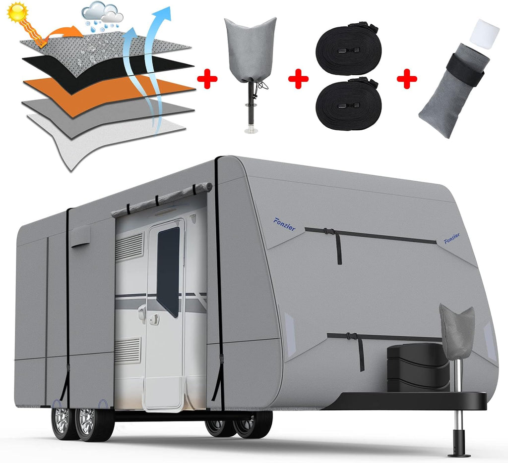 5 Layers RV Cover for 31’7”-34’ Motorhome S975536