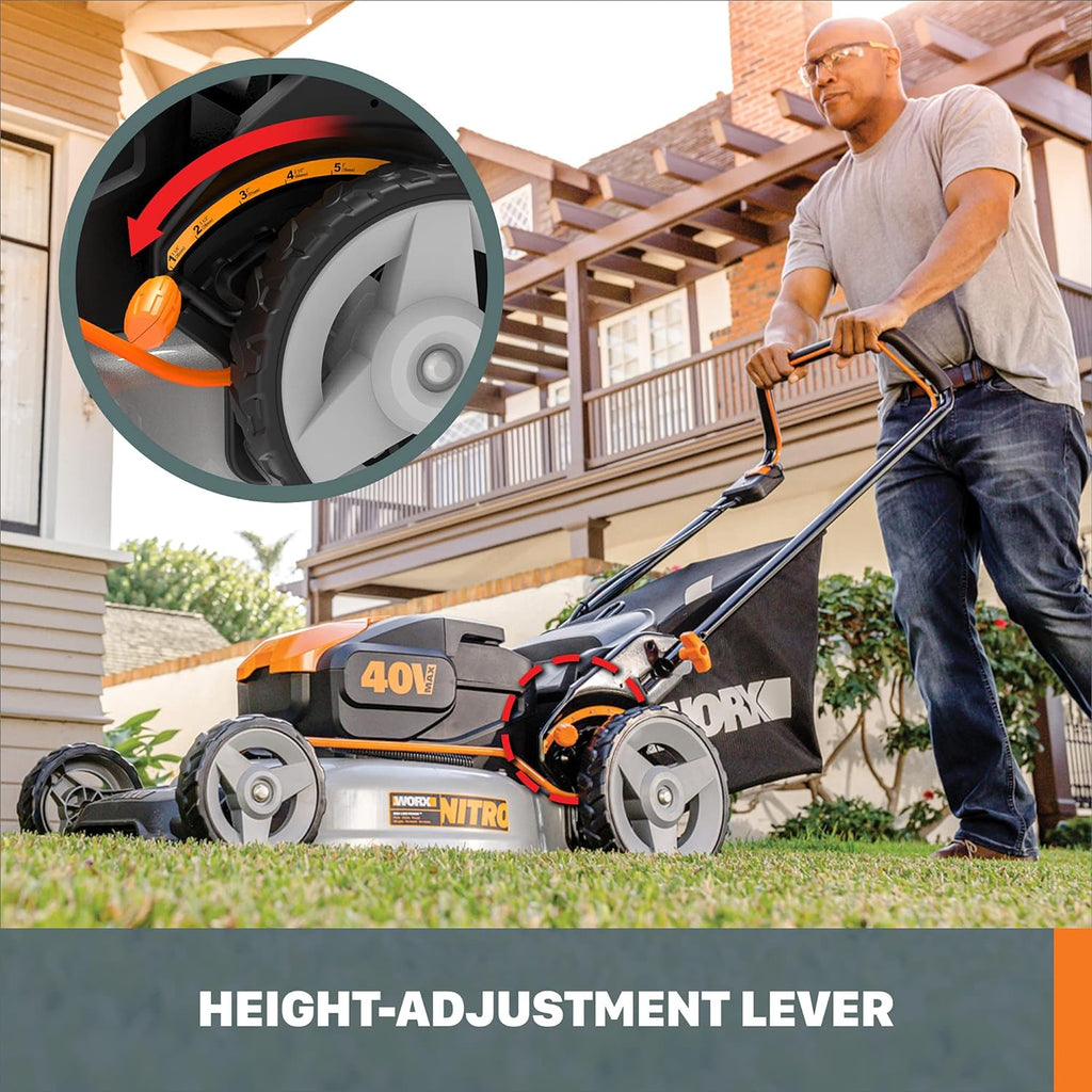 40V 20" Cordless Push Lawn Mower P308