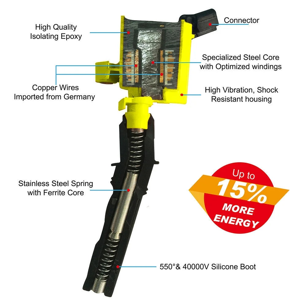 Ignition Coil Set of 8 U3121