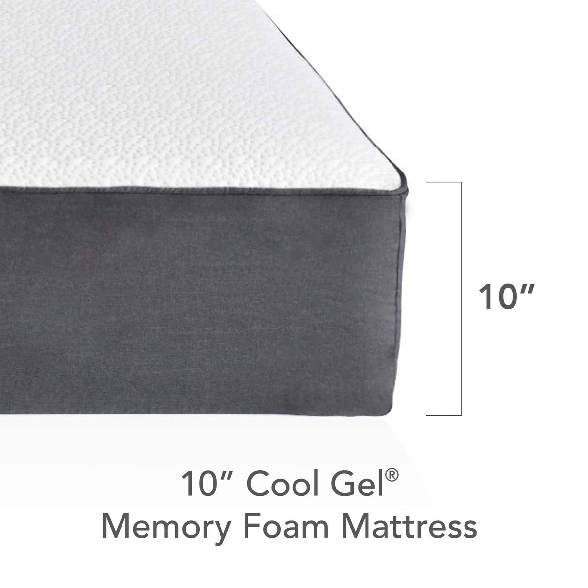 Full Ventilated Gel Memory Foam Mattress D609501