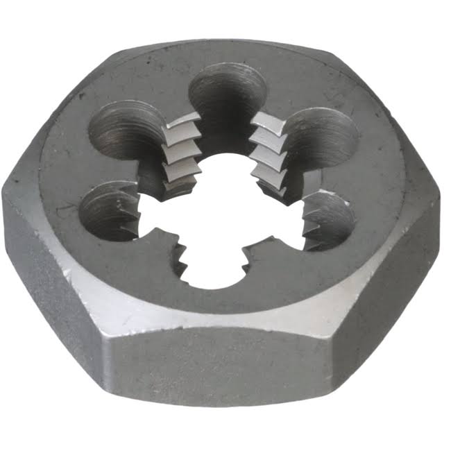 2-3/4 inch-8 Carbon Steel Hex Die M55484