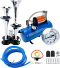 150DB Train Horns Kit with 120 PSI 12V Compressor and Gauge E361