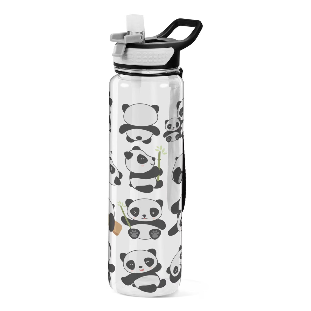 32oz Tritan Leakproof Clear Water Bottle with Straw L332456