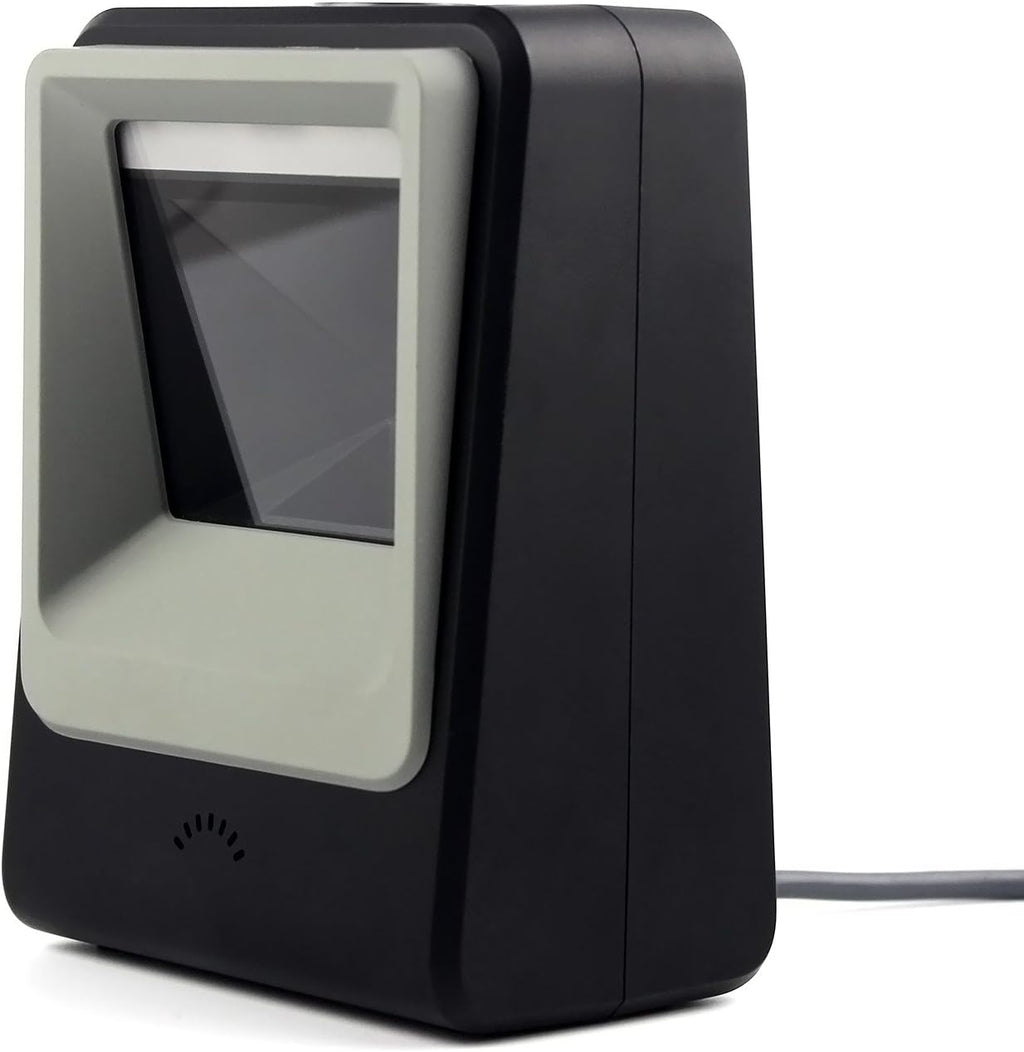 2D QR Barcode Scanner, Omnidirectional Hands-Free USB Automatic Barcode Reader W180
