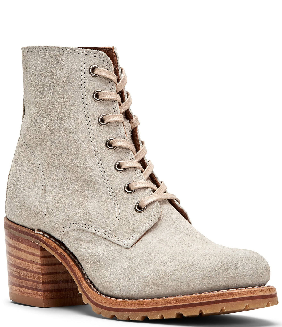 White Sky Lace Up Boots S794