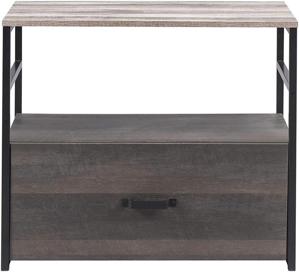 Large Filing Cabinet with Top Open Shelf and Drawer A57773