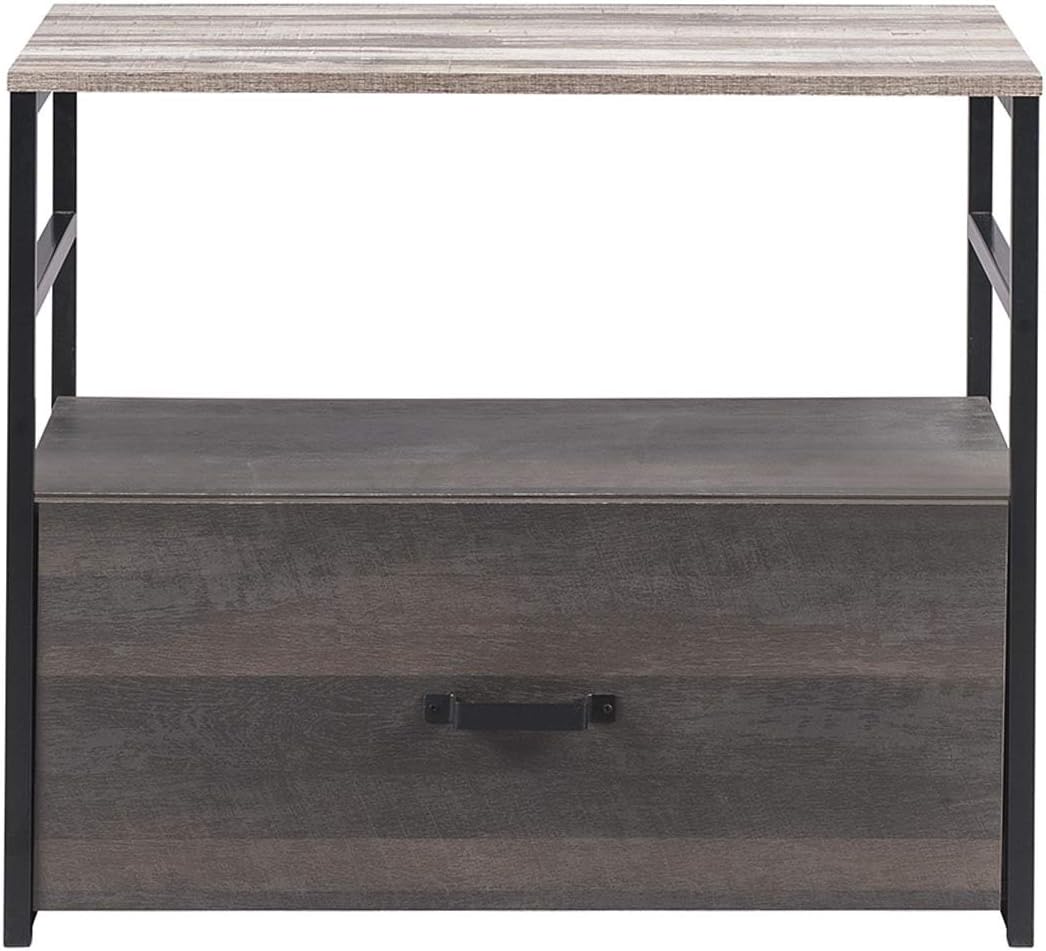 Large Filing Cabinet with Top Open Shelf and Drawer A57773
