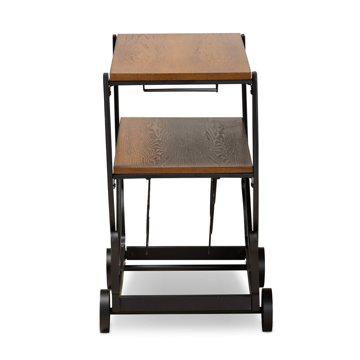 Industrial Dark Brown Cart Q23892