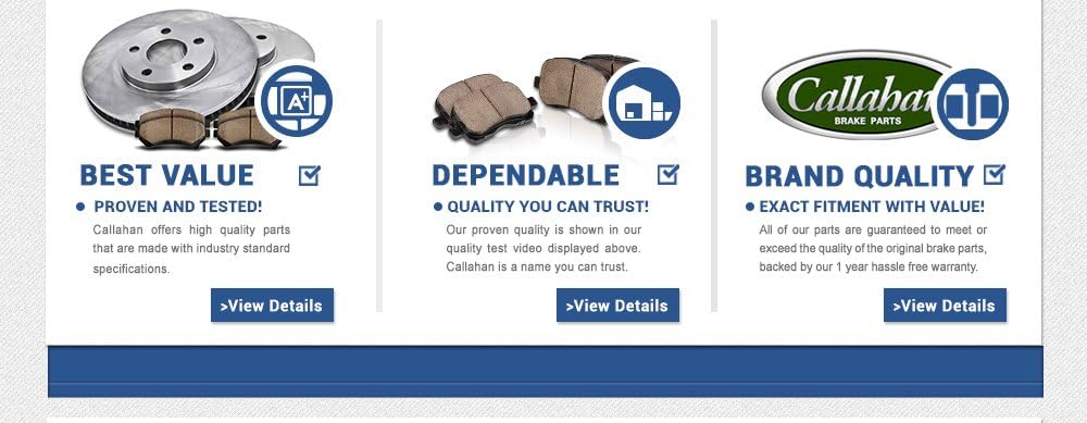 Premium OE 5 Lug Brake Disc Rotors + Metallic Brake Pads N789648