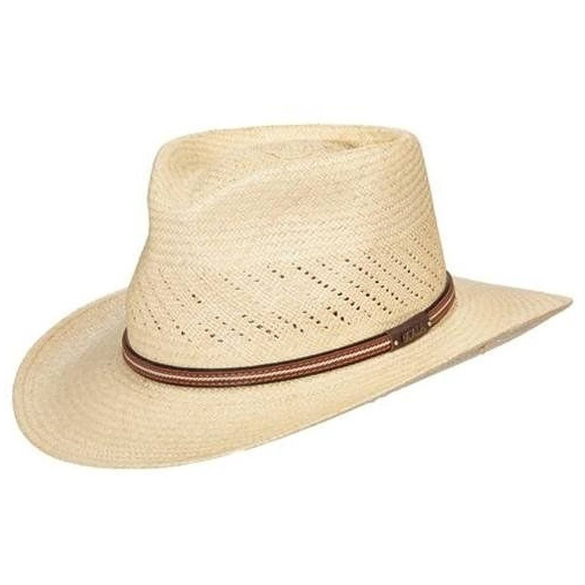 Vented Outback Panama Hat Natural Medium S5931
