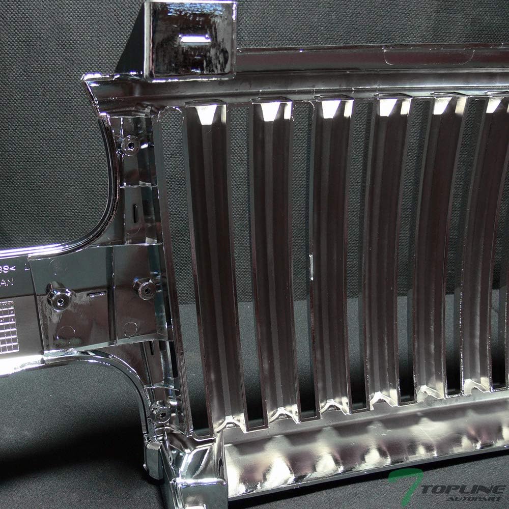 Chrome Front Hood Bumper Grill Grille ABS For Chevy Silverado Tahoe Suburban R5664
