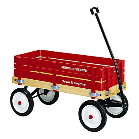Wood Toy Wagon H7064