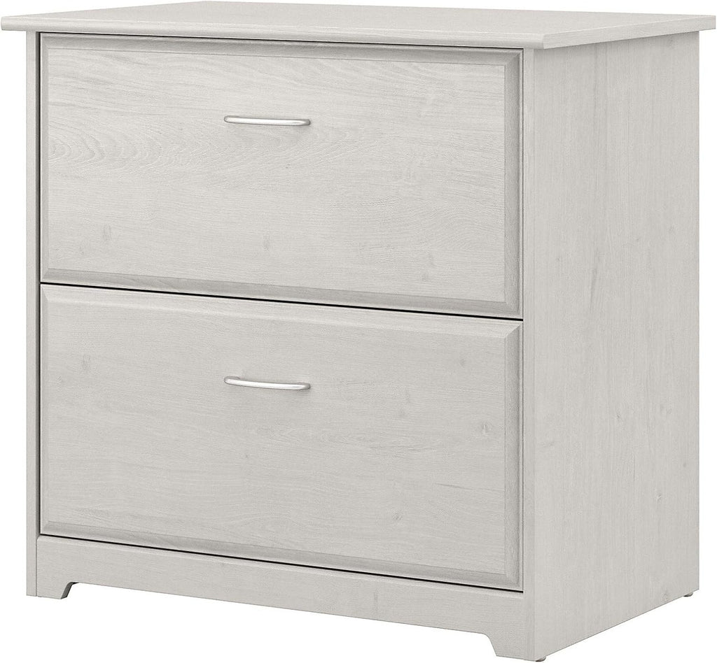 White 2 Drawer Lateral File Cabinet O188