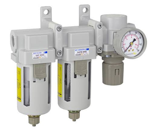 3-Stage Air Drying System Particulate Air Filter, Coalescing Filter, Air Pressure Regulator D29247
