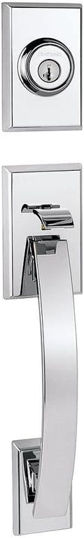 Polished Single Cylinder Exterior Handleset Trim R153