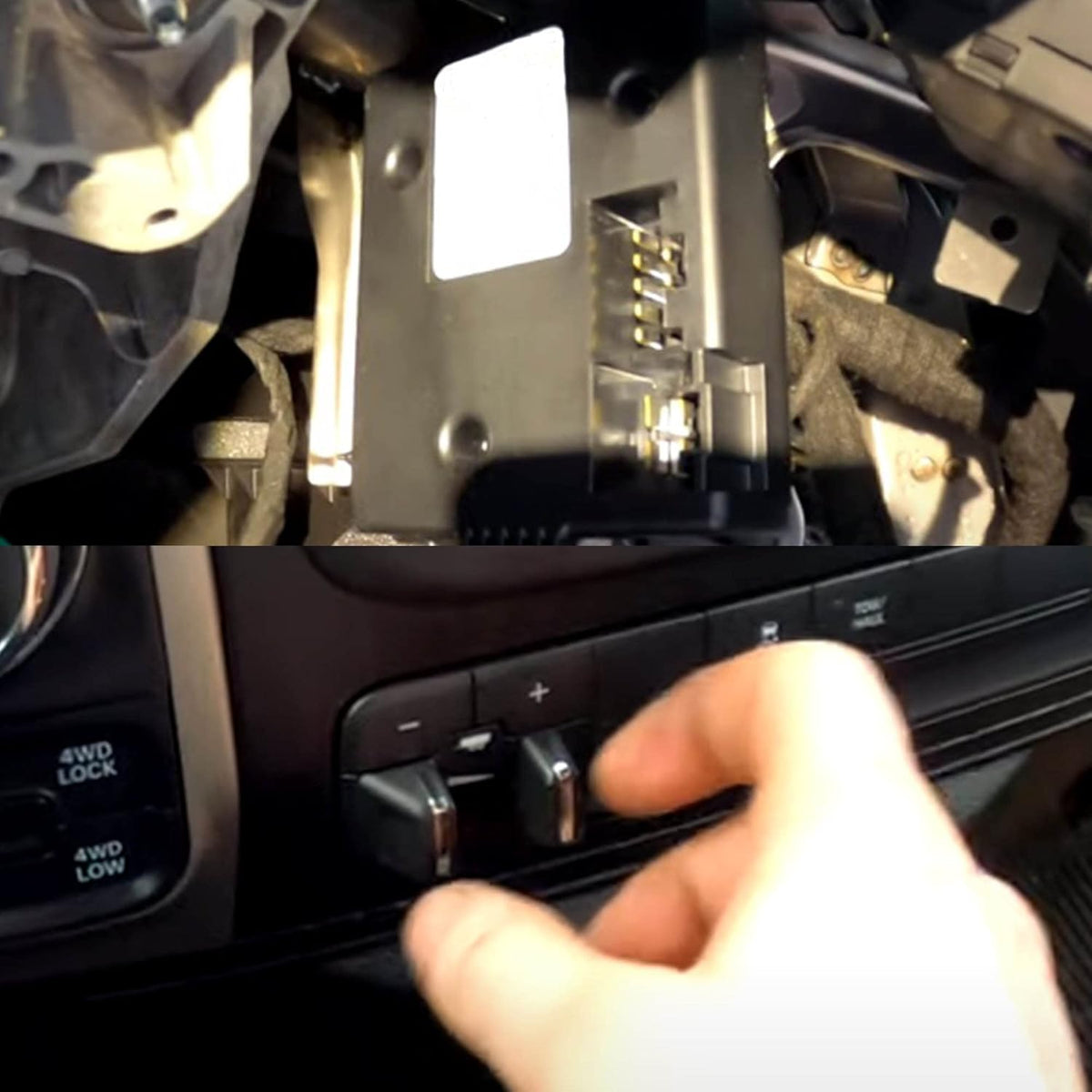 Integrated Electronic Trailer Brake Controller for Dodge Ram 2016-2018 E659