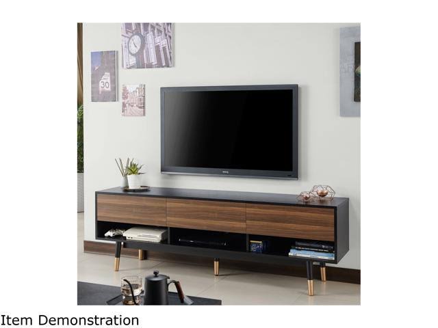 Black 3-Drawer TV Console Z27607