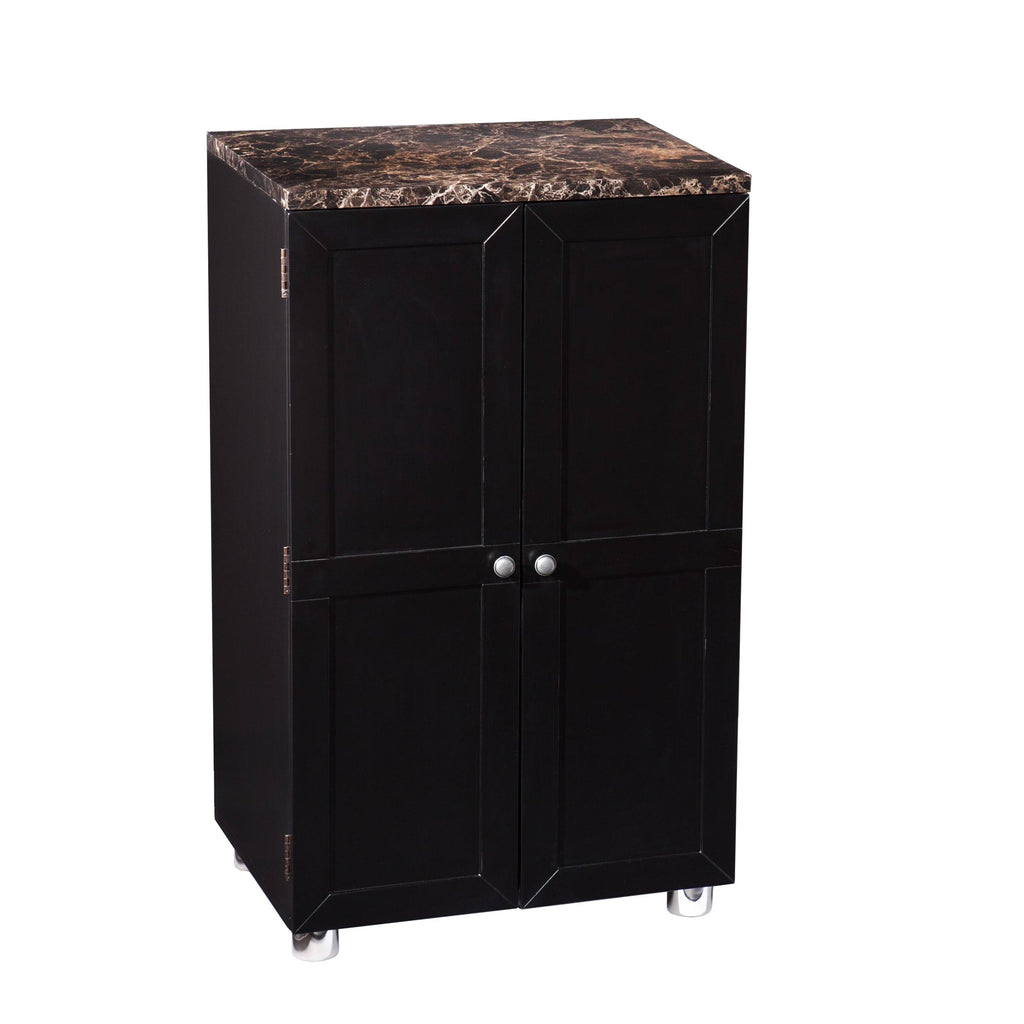 Black Bar Cabinet H53227