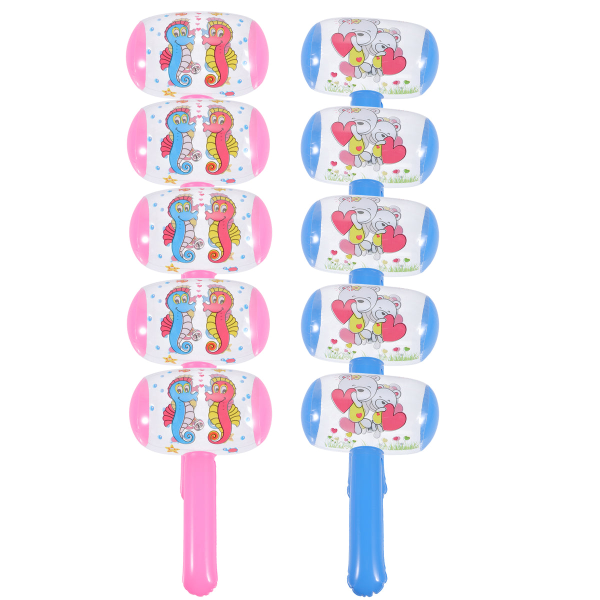 36 Pcs Inflatable Hammer Toy with Bell Z5243