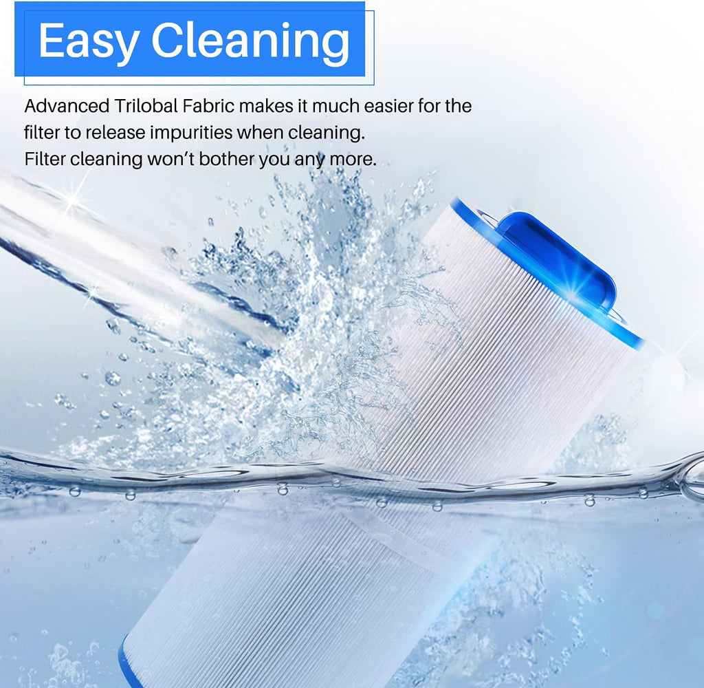 2 Pack Hot Tub Filter with 2" Male Thread K129