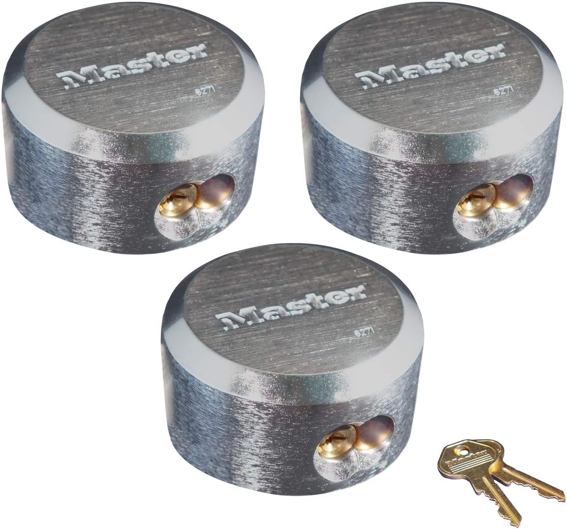 6 Pack Rekeyable Pin Tumbler Padlock B6560