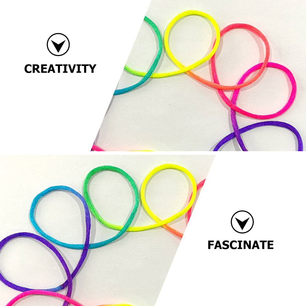 16 Pcs Nylon Finger Traps Hand Toys O827188