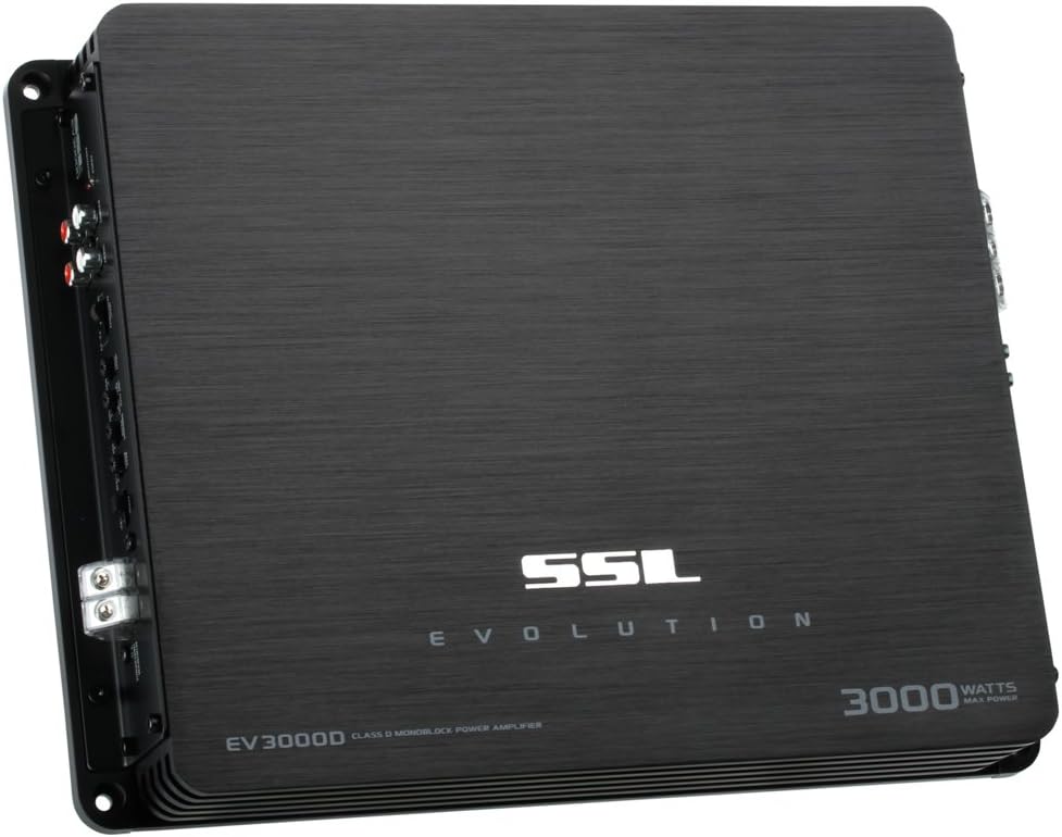 1500 Watt 2 Ohm Stable Class A/B Monoblock MOSFET Car Amplifier with Remote Subwoofer Control N166643