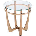 Round End Table D5952