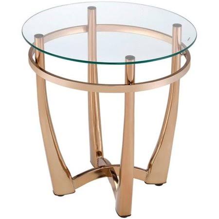 Round End Table D5952