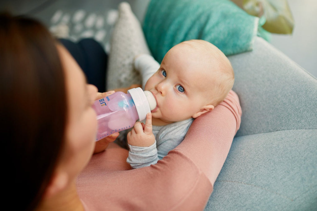 Pink Anti-colic Baby Bottle 9oz 4pk C16609