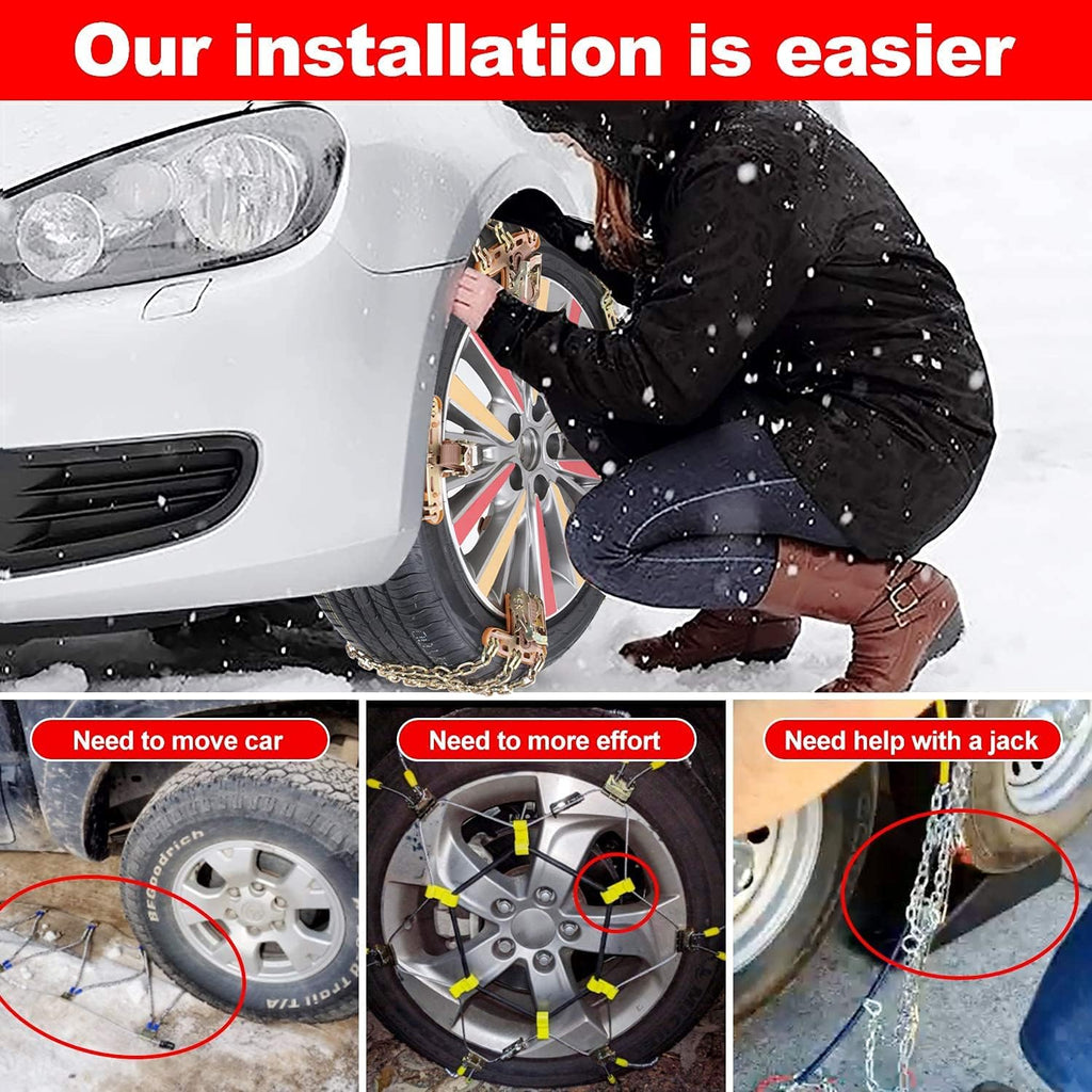Snow Chains for Tire Width 225-285mm Q5111