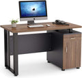 47 inch Computer Desk with Storage Drawer and Cabinet L4854